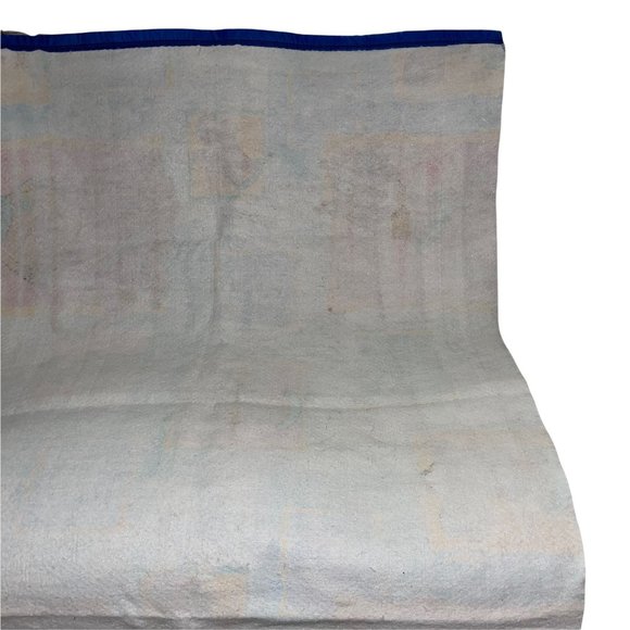 Rare Scooby-Doo Posing Vintage 1980's 80's Cartoon Throw Blanket 59 X 41 - Picture 8 of 11